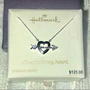 🆕 Hallmark 925 SS Always In My Heart Necklace